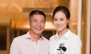 Nghệ sĩ Công Lý hài hước, bạn gái kém 15 tuổi cực xinh đẹp trong bộ ảnh cưới