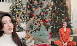 Choáng ngợp nhìn sao Việt trang trí nhà cửa mùa Noel: Sang xịn như khách sạn 5 sao