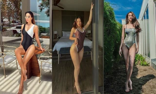 Muốn bỏng mắt với những bộ bikini khoét cao hết cỡ của dàn mỹ nhân Việt