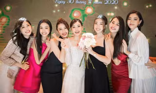 Tiểu Vy có ý gì đây, khi bắt được hoa cưới của Tường San nhưng lại trao cho Mỹ Linh?
