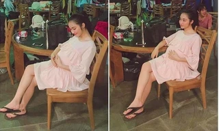Hòa Minzy tiết lộ sự thật bất ngờ về bức hình ôm bụng bầu sắp sinh