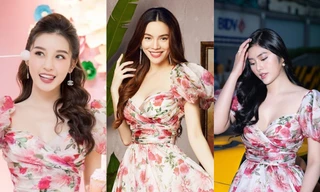 Được bốn mỹ nhân Việt “đụng hàng”, chiếc váy hoa này có gì đặc biệt đến thế?