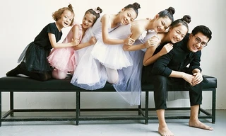 Rời ghế nóng, Quang Đại chia sẻ bộ ảnh cực dễ thương cùng các thí sinh "Model Kid Vietnam"