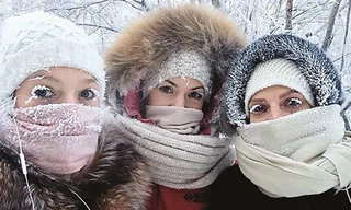 Ở nơi lạnh - 62 độ C, người dân vẫn hoạt động bình thường