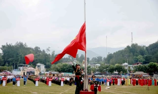 Đầy tự hào với Lễ Thượng cờ Tết độc lập 2024 tại Lai Châu