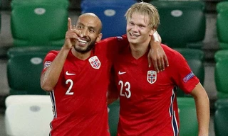 Na Uy gặp bất lợi khi thiếu vắng chân sút chủ lực Erling Haaland