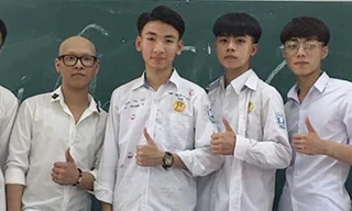 Nam sinh đặc biệt mùa thi năm nay: Đi thi giữa hai đợt truyền hoá chất