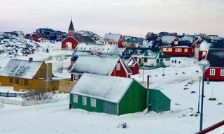 Quang cảnh ở Nuuk, thủ phủ Greenland. (Ảnh: BBC)