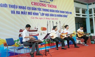 Lan tỏa niềm đam mê nhạc cụ dân tộc cho thanh thiếu niên
