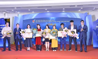 Nhiều hạng mục mới tại giải báo chí toàn quốc về công tác Đoàn và phong trào thanh thiếu nhi năm 2025 