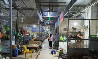 Cảnh ế ẩm tại TTTM Hàng Da 