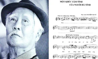 Nhạc sỹ Nguyễn Văn Tý và bài hát "Một khúc tâm tình của người Hà Tĩnh"