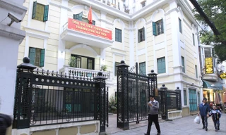 Trụ sở tiếp công dân thành phố Hà Nội. Ảnh: Trường Phong 