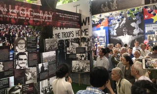 Không gian trưng bày “Nhật ký hòa bình” tại Nhà tù Hỏa Lò 