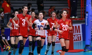 Các cầu thủ bóng chuyền U23 nam, nữ QG không có được điều kiện tập luyện, trang thiết bị đầy đủ chuẩn bị cho giải U23 châu Á sắp tới. ảnh: CTV