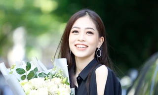 Á hậu Phương Nga xuất hiện giản dị sau cuộc thi Miss Grand International