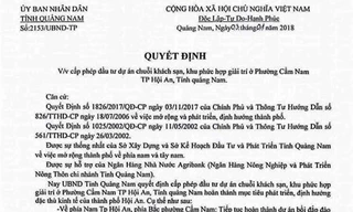 Giả mạo văn bản của Chủ tịch tỉnh Quảng Nam để 'thổi' giá đất