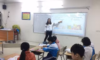 Phòng học bố trí ít học sinh 