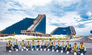 Dự án The Arena (Cam Ranh - Khánh Hòa) gấp rút thi công hoàn thiện cho khách hàng