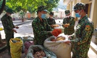 Biên phòng Chi Ma liên tiếp bắt giữ thuốc bắc nhập lậu Ảnh: Duy Chiến 