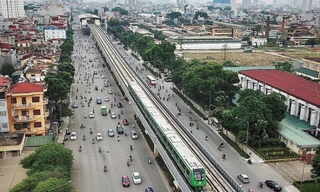 Đường sắt đô thị Hà Nội đội vốn chậm tiến độ kéo dài. Ảnh: Trọng Đảng 