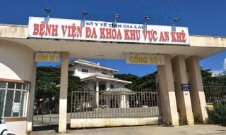 BV Đa khoa khu vực An Khê nơi xảy ra sự việc