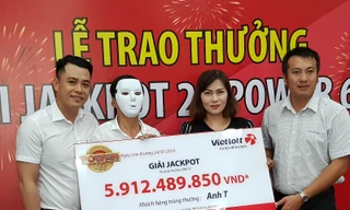  Anh T. Tại lễ nhận giải sáng ngày 24/1 ở Cần Thơ