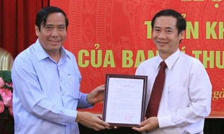 Ông Nguyễn Thái Học làm phó trưởng Ban Nội chính trung ương