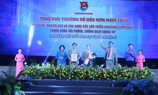 Vinh danh mô hình sản phẩm công nghệ tham gia công tác phòng, chống dịch COVID-19