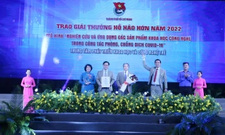 Vinh danh mô hình sản phẩm công nghệ tham gia công tác phòng, chống dịch COVID-19