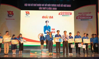 Nam sinh trường ĐH Kinh tế - Luật đạt thành tích cao trong Hội thi Bí thư Đoàn cơ sở giỏi