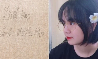 Sổ tay giải phẫu của nữ sinh viên Kiến trúc