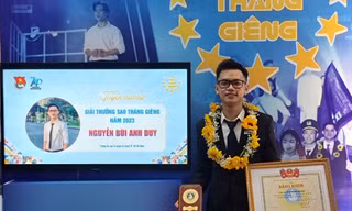 Nam sinh Sư phạm vượt ra khỏi vùng an toàn, giành Giải thưởng ‘Sao Tháng Giêng’