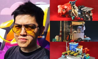 Chàng trai nuôi dưỡng tình yêu với Sài Gòn qua việc sáng tạo các tác phẩm lego