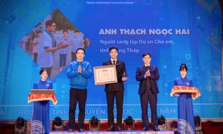 Thạch Ngọc Hải: Gương mặt trẻ tuổi nhất đạt Giải thưởng 'Tình nguyện Quốc gia’ năm 2024