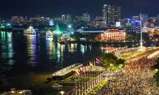 TP. HCM sẽ bắn pháo hoa 3 điểm tại Lễ hội Sông nước lần thứ 2