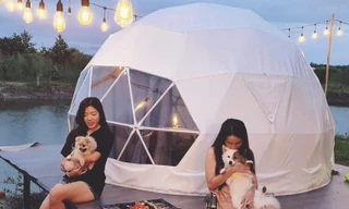 Bạn trẻ Sài Gòn tìm về những khu vùng ven thành phố để cắm trại