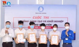 Chung kết cuộc thi "Ý tưởng sáng tạo và khởi nghiệp" tỉnh Bình Dương 