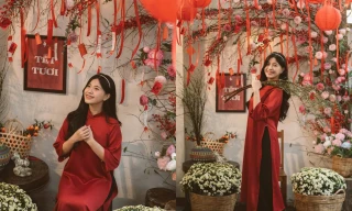 Bạn trẻ Sài Gòn ‘săn lùng’ địa điểm chụp ảnh Tết đẹp