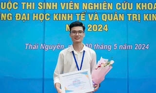 Hành trình đến với danh hiệu ‘Sinh viên 5 tốt’ của nam sinh Thái Nguyên
