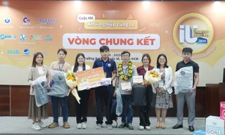 Dự án về thiết bị bơm tiêm truyền thông minh đoạt giải Nhất cuộc thi khởi nghiệp sinh viên