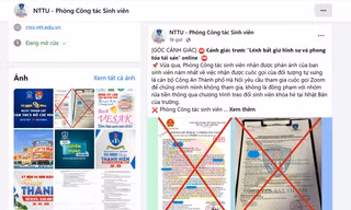 Trường ra thông báo khẩn cấp khi sinh viên nhận ‘Lệnh bắt giữ hình sự và phong tỏa tài sản’ giả mạo