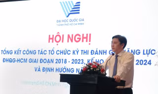 Những điểm mới trong Kỳ thi Đánh giá năng lực 2024 do ĐHQG TP. HCM mà thí sinh cần lưu ý