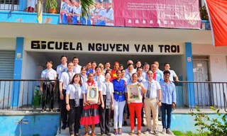 Thành Đoàn TP. HCM thăm và làm việc tại TP. La Habana, nước Cộng hòa Cuba