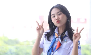 Ca sĩ Phương Mỹ Chi là đại biểu tham dự Đại hội Hội Sinh viên TP. HCM lần thứ VII