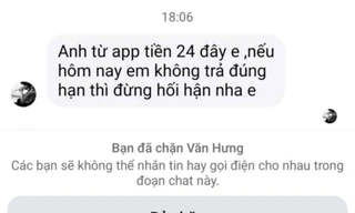 Sinh viên 'gánh' nợ khi vay tiền từ app tín dụng 'đen’