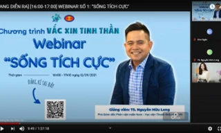 Webinar “Sống tích cực”: Thông điệp chữa lành trong mùa dịch