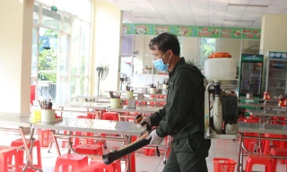 KTX ĐHQG TP. HCM tăng cường phòng chống dịch 