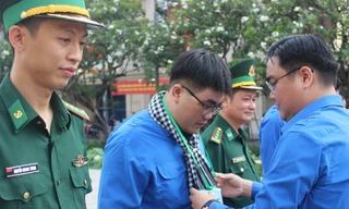 Hàng trăm trại sinh dự Hội trại truyền thống Tuổi trẻ giữ biển