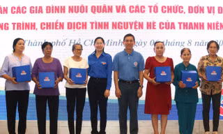 Thành Đoàn TP. HCM gặp gỡ, tri ân các gia đình nuôi quân thanh niên tình nguyện